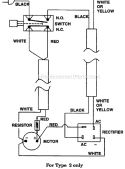 Page B Diagram and Parts List for Type 2 Weed Eater Edger